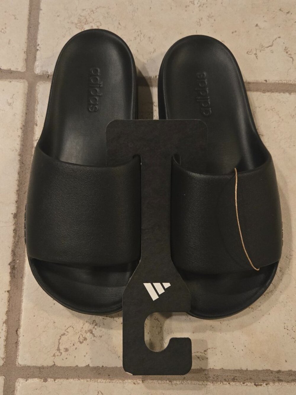 NEW Adidas Adilette Lumia Shower Shoe JP9580 Men's Black Size 9 Shoes